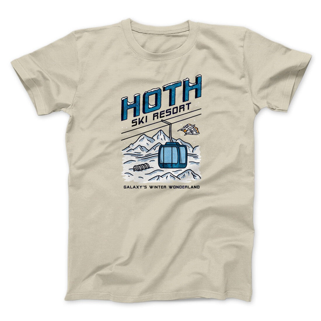 Hoth Ski Resort Funny Movie Men/Unisex T-Shirt