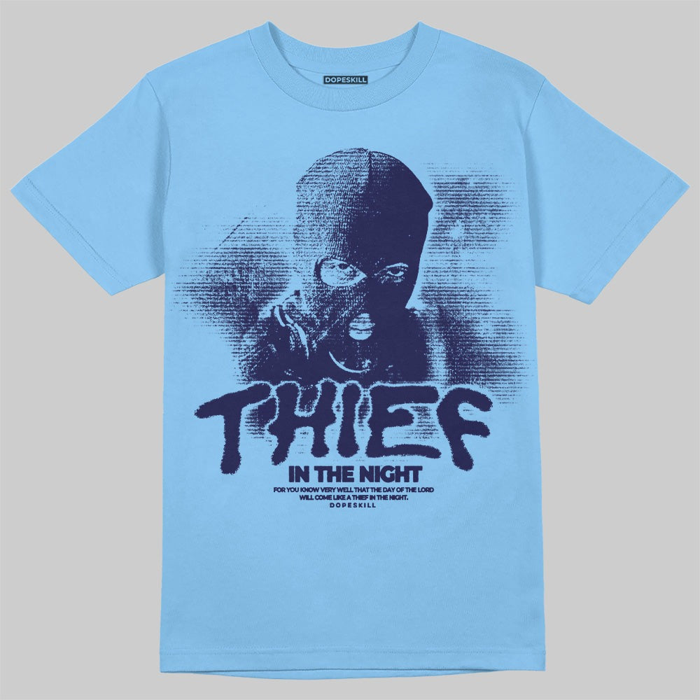 University Blue Collection DopeSkill T-Shirt Thief In The Night Graphic