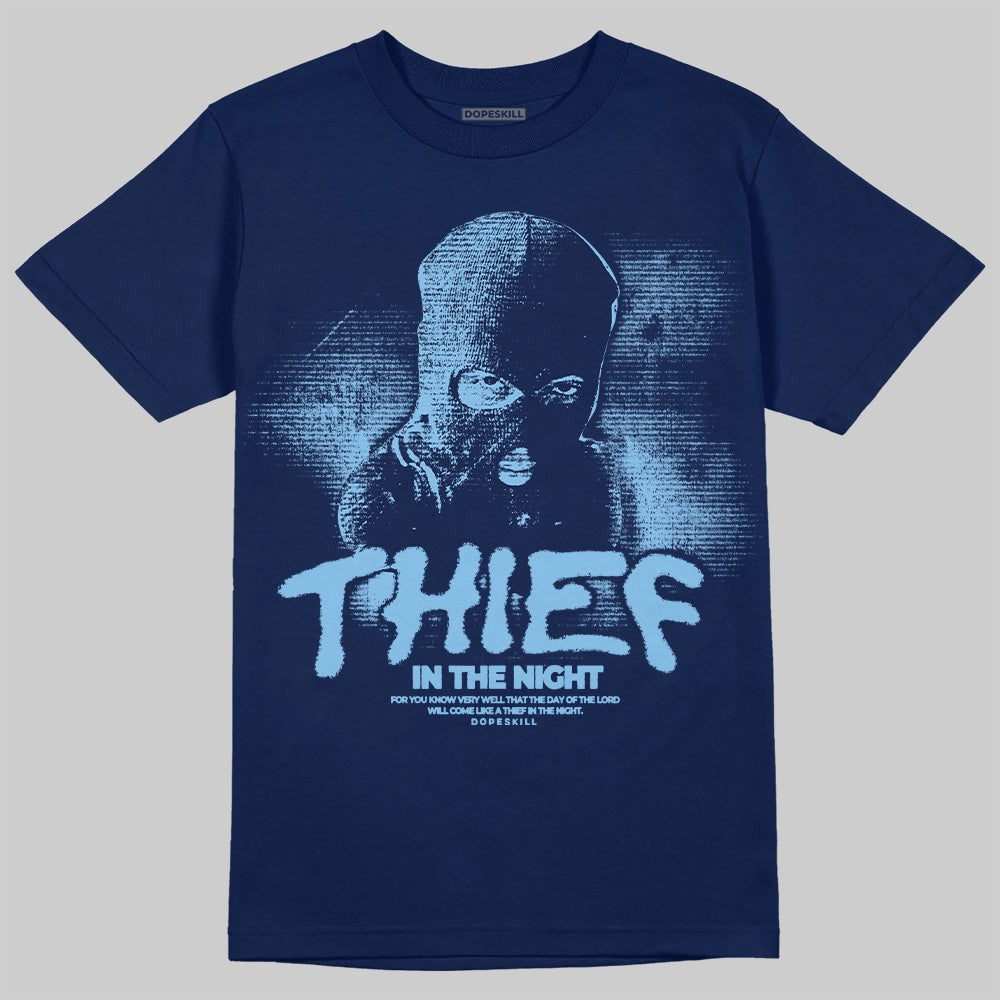 University Blue Collection DopeSkill T-Shirt Thief In The Night Graphic
