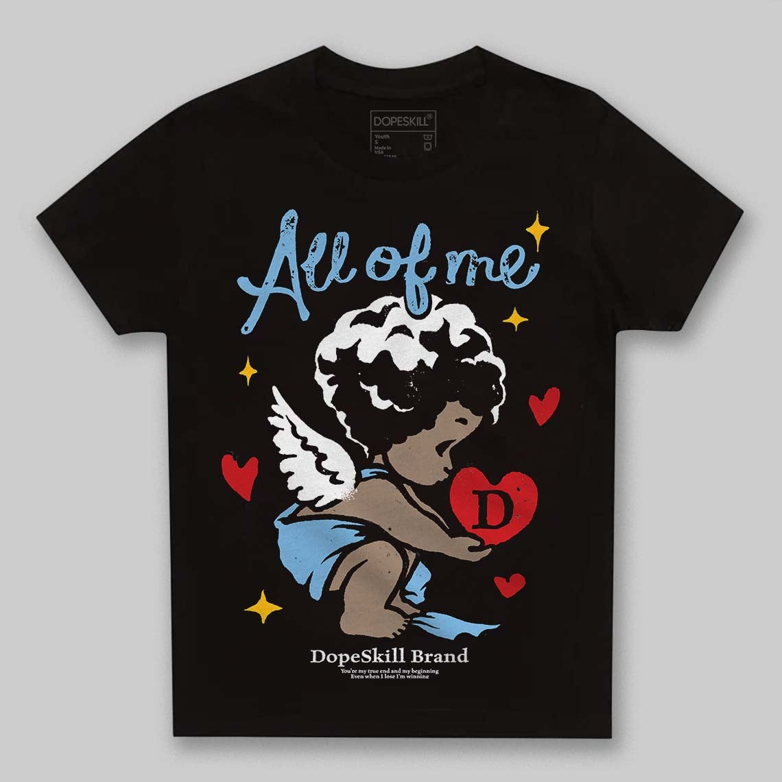 University Blue Collection DopeSkill Toddler Kids T-shirt All Of Me Graphic