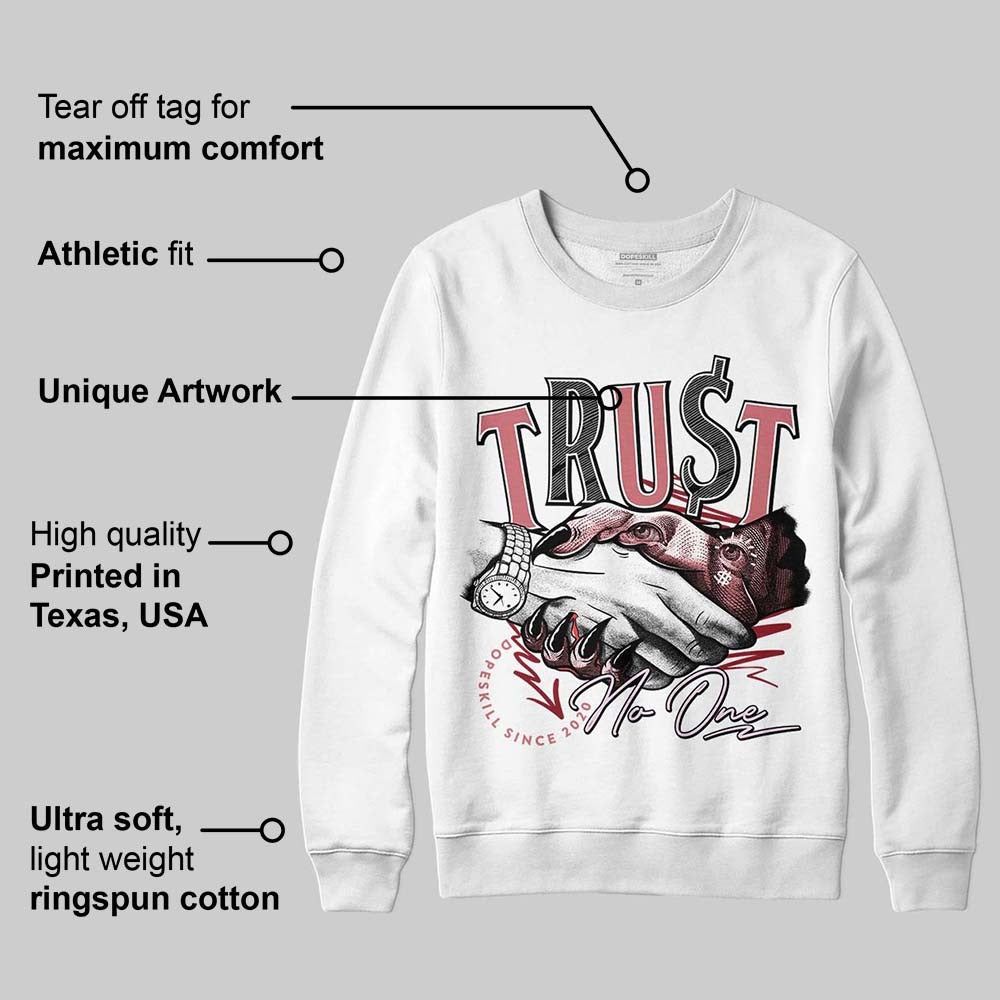 Valentine's Day Collection DopeSkill Sweatshirt Trust No One Graphic