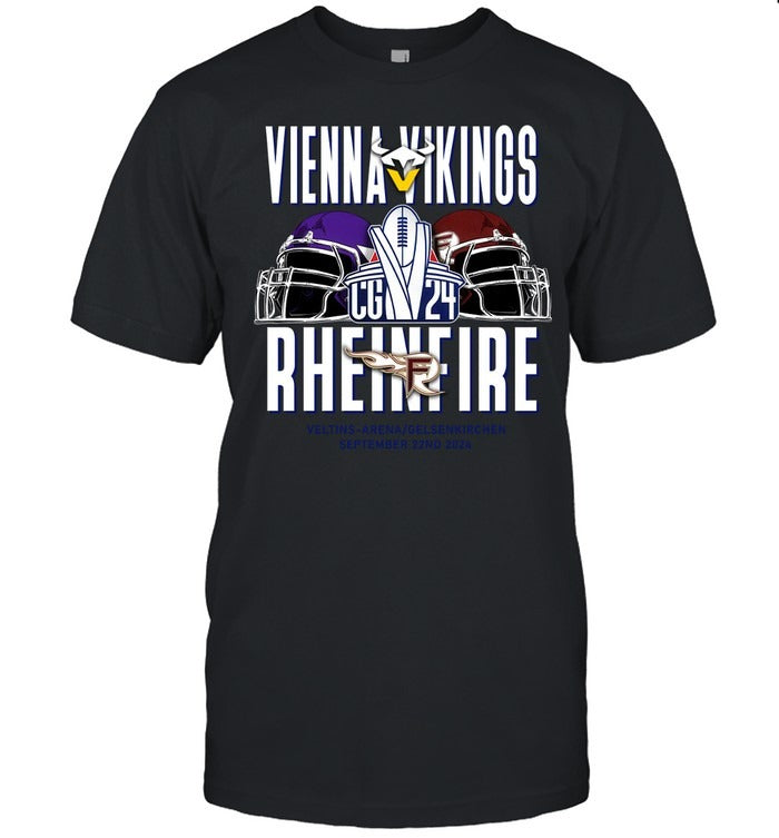Vienna Vikings Rheinfire Championship Game 2024 T-Shirt