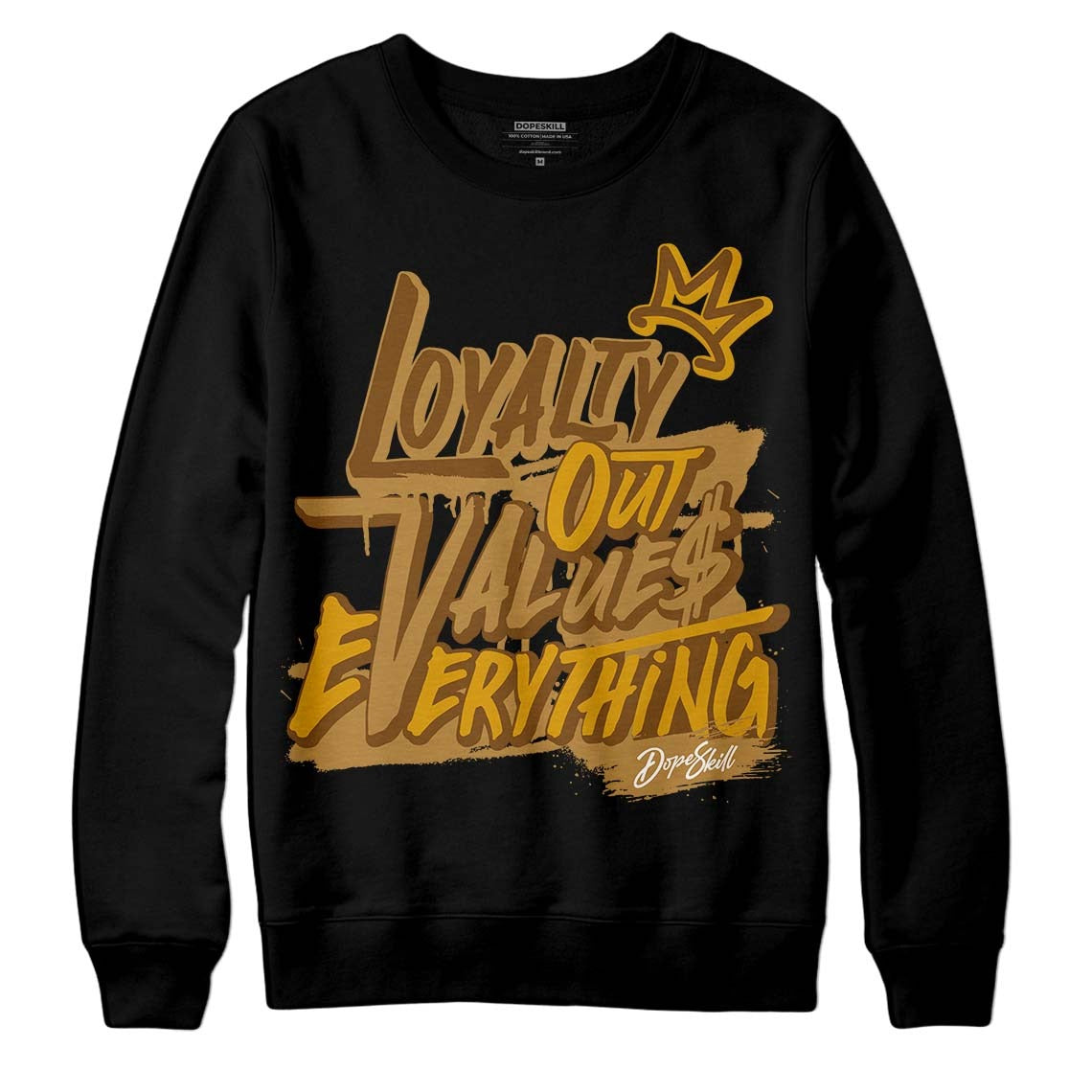 Wheat 13s DopeSkill Sweatshirt LOVE Graphic