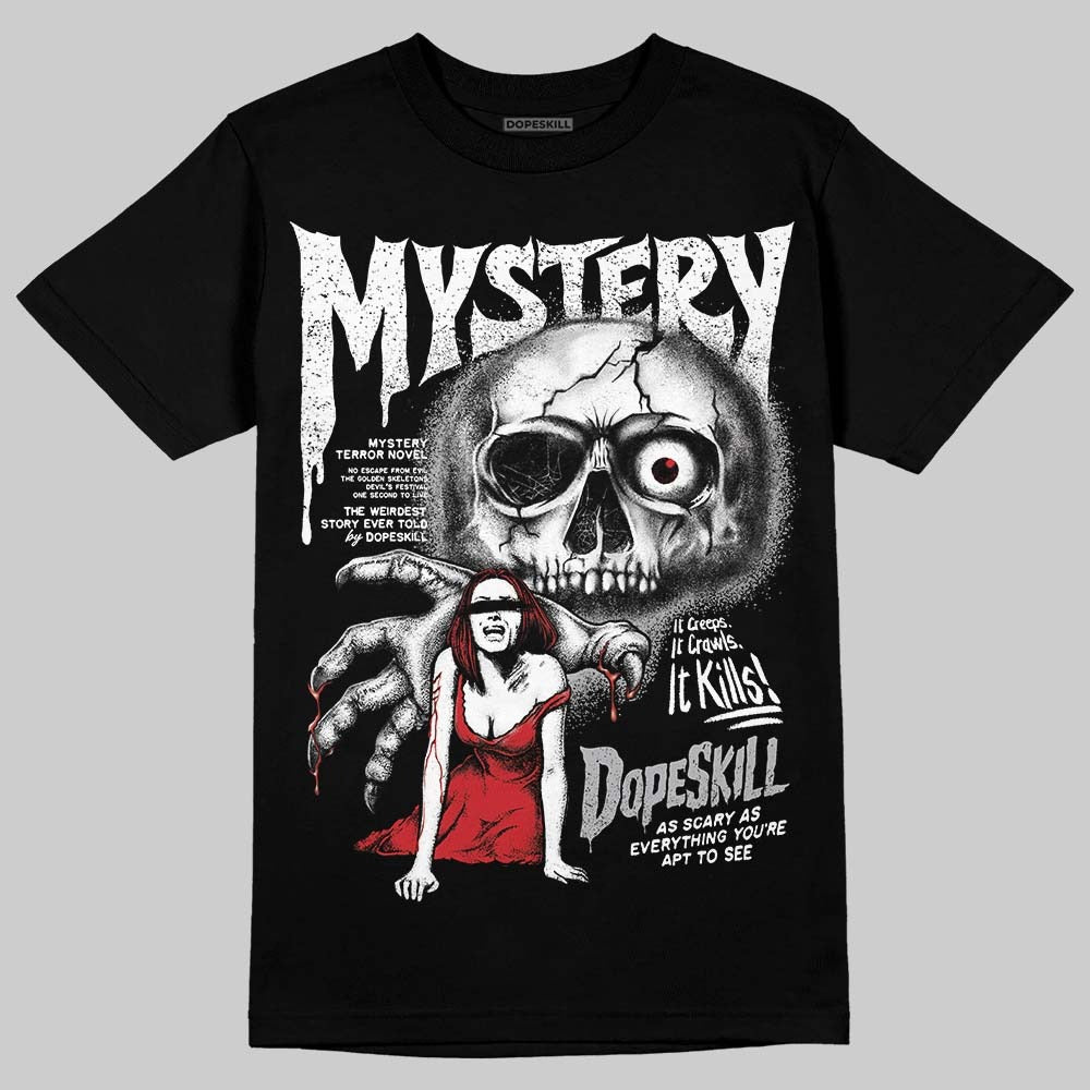 White Cement 4s DopeSkill T-Shirt Mystery Ghostly Grasp Graphic