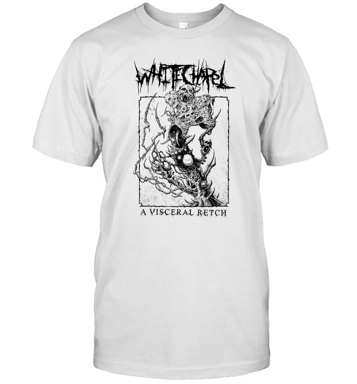 White Chapel A Visceral Retch White Unisex T-Shirt