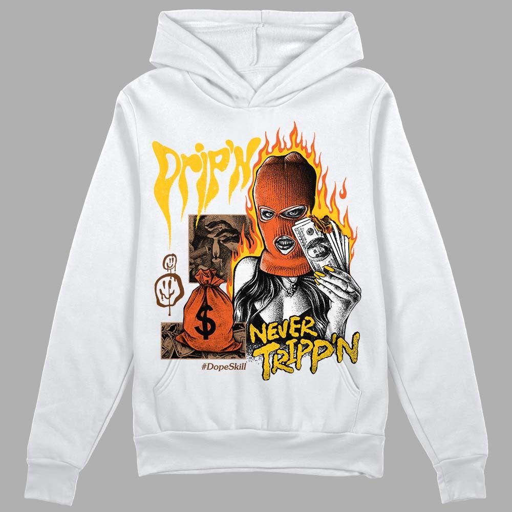 Yellow Collection DopeSkill Hoodie Sweatshirt Drip'n Never Tripp'n Graphic