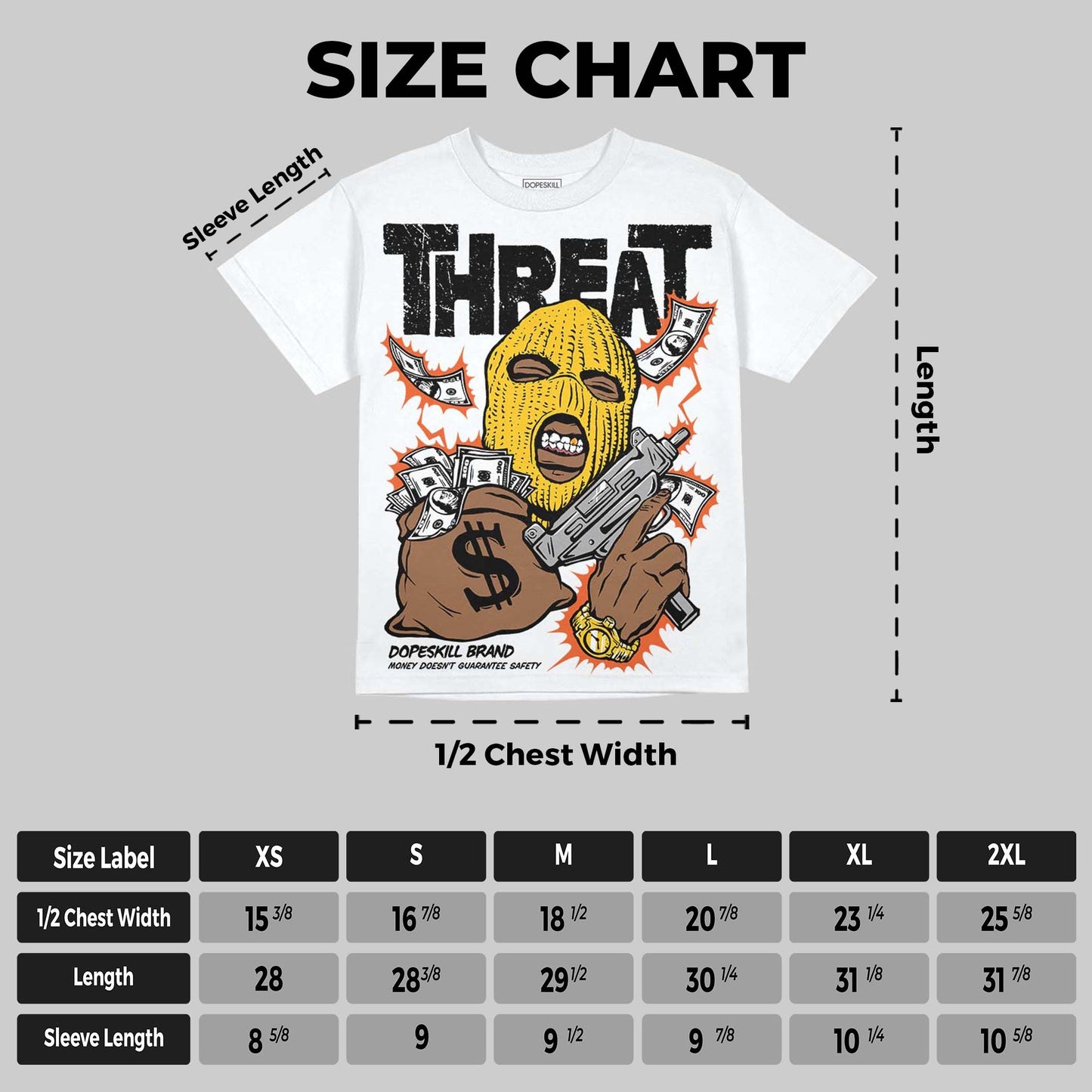 Yellow Collection DopeSkill Oversize Print T-Shirt Under Threat Graphic