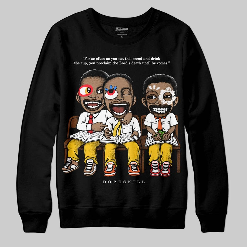 Yellow Collection DopeSkill Sweatshirt First Sunday Graphic