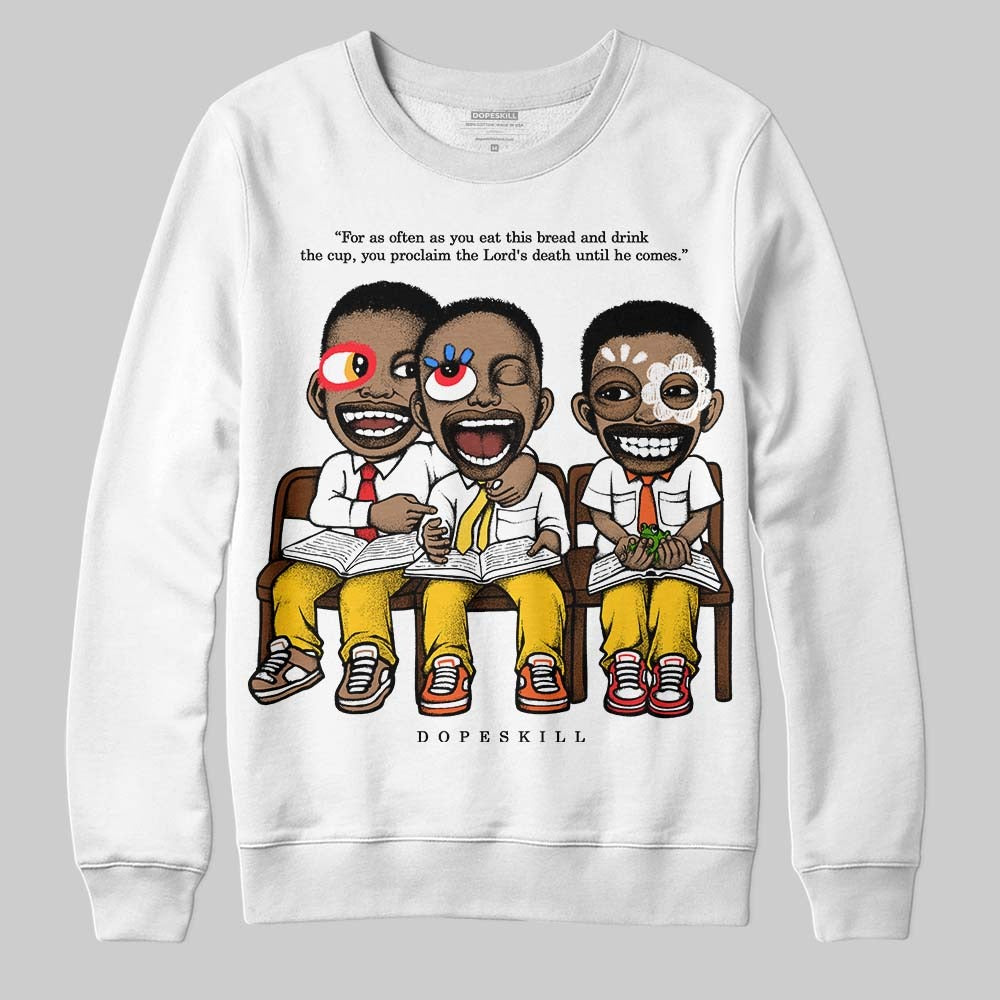 Yellow Collection DopeSkill Sweatshirt First Sunday Graphic