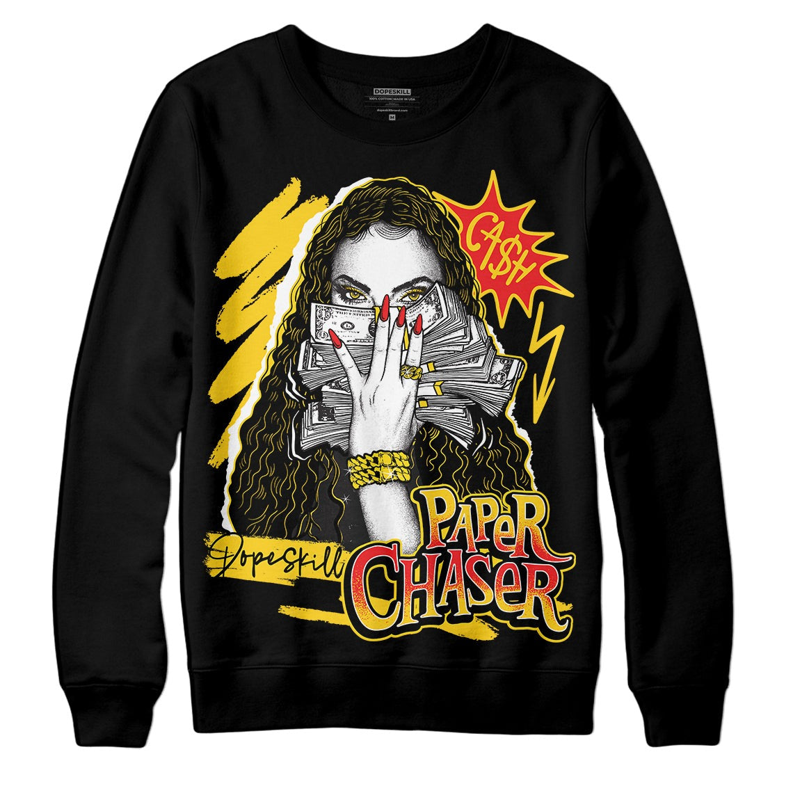 Yellow Collection DopeSkill Sweatshirt NPC Graphic