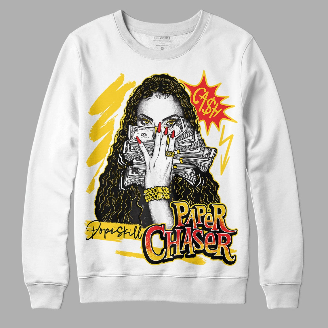Yellow Collection DopeSkill Sweatshirt NPC Graphic