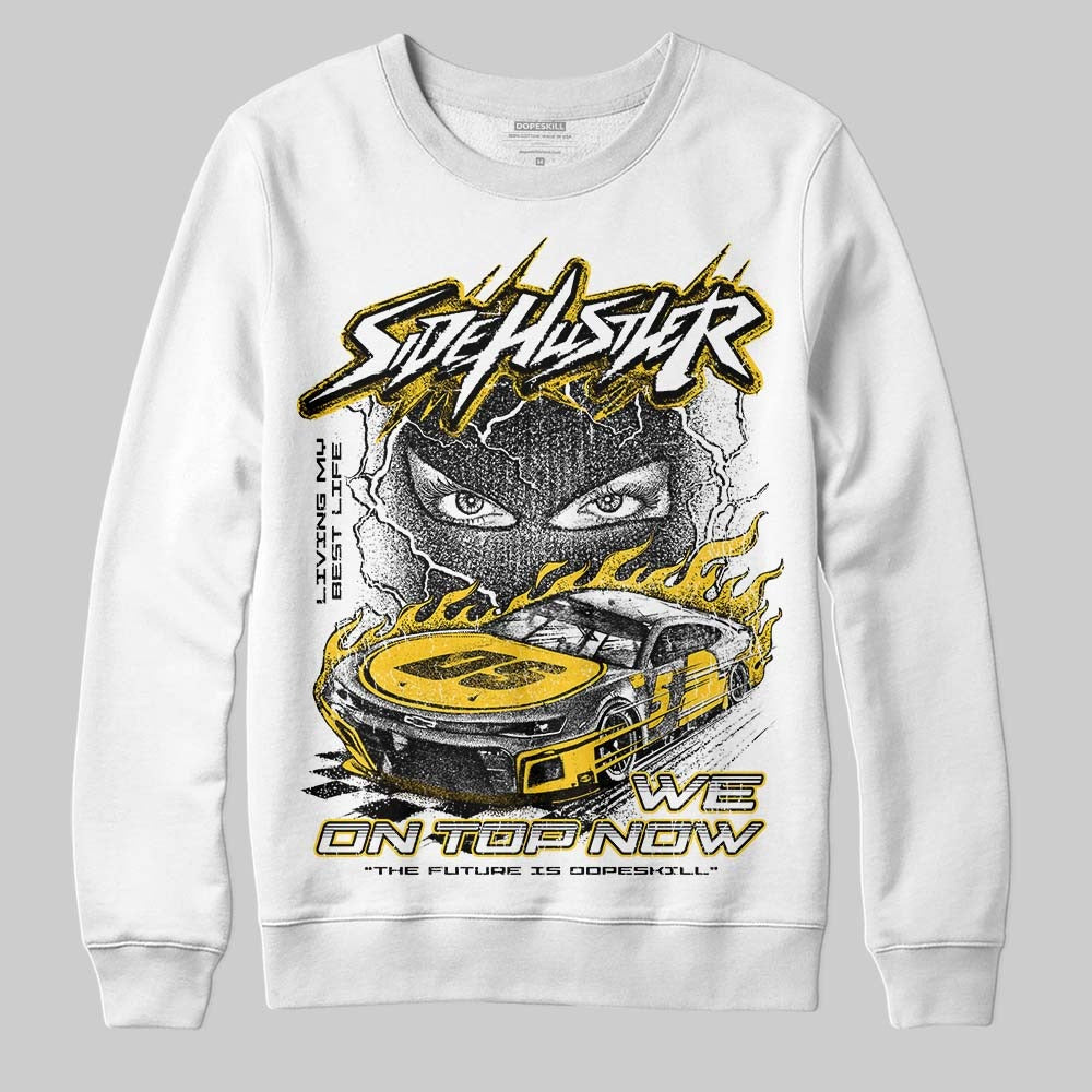 Yellow Collection DopeSkill Sweatshirt New Side Hustler Graphic