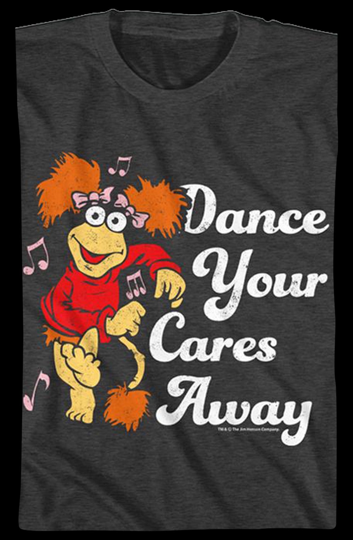 Youth Retro Dance Your Cares Away Fraggle Rock Shirt