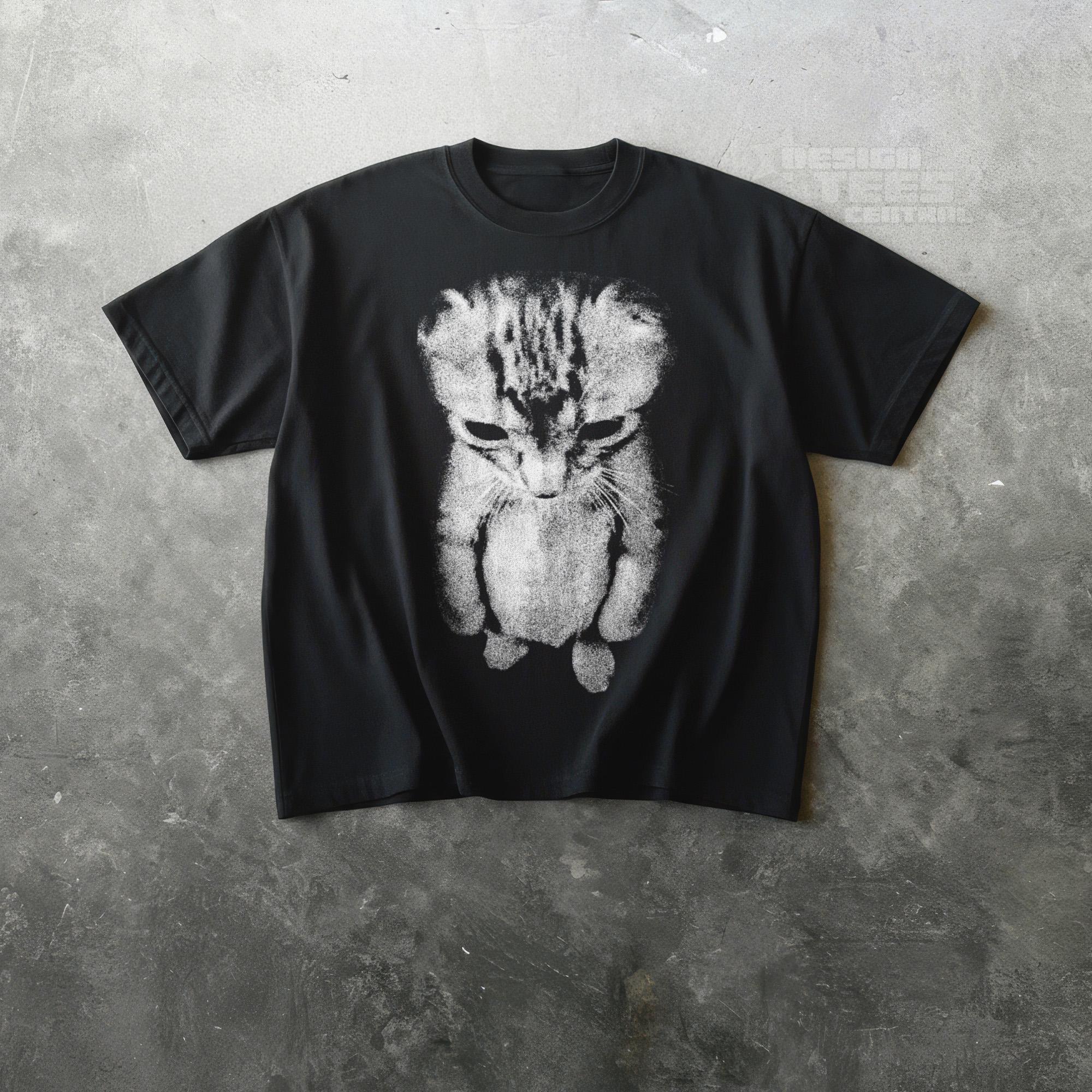 Sad Kitten Meme Standing Cat Unisex T-shirt, Sweatshirt, Hoodie (2)