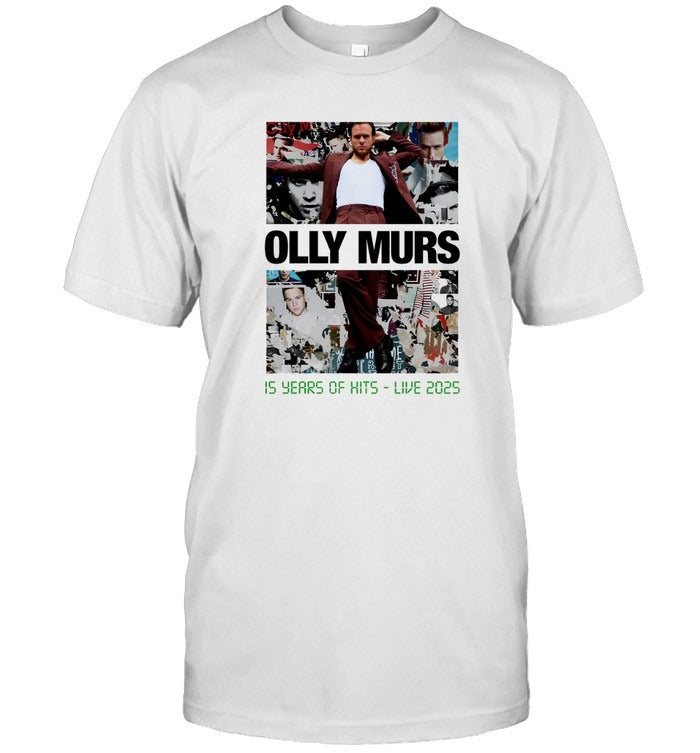 15 Years of Hits 2025 Collage New T Shirt