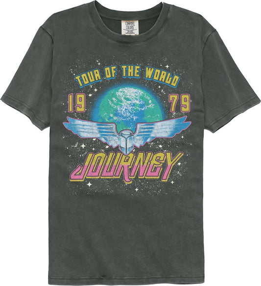 1979 Tour Of The World Journey Comfort Colors Brand T-Shirt