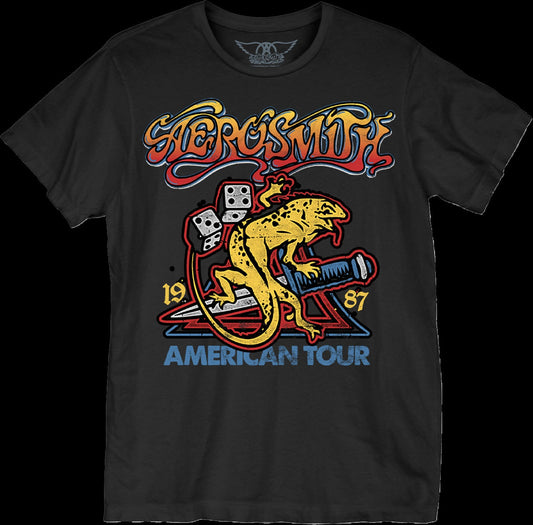 1987 American Tour Aerosmith T-Shirt