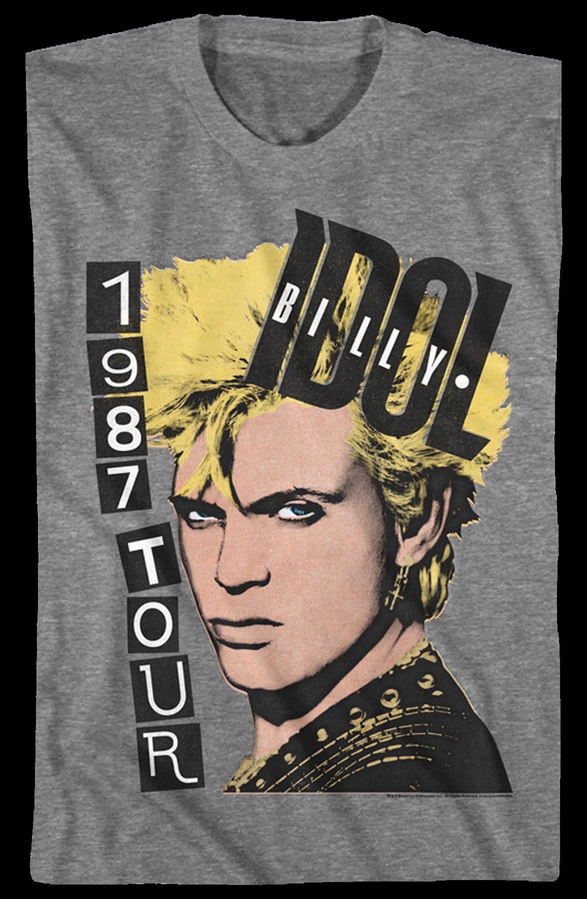 1987 Tour Billy Idol T-Shirt