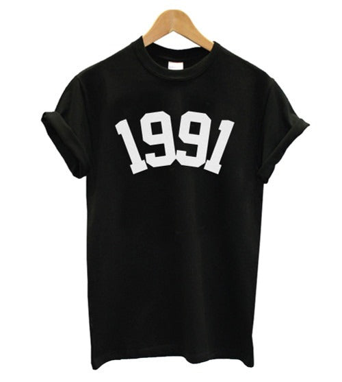 1991 Birthday Year Number Man's T-Shirt Tee