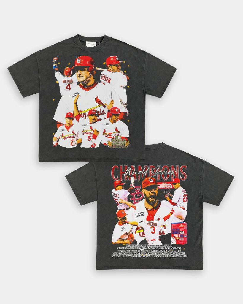 2011 WORLD SERIES CHAMPS - CARDINALS TEE - [DS] Style001