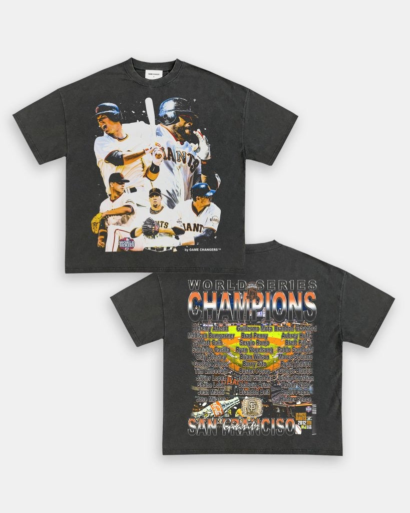2012 WORLD SERIES CHAMPS - GIANTS TEE - [DS] Style001