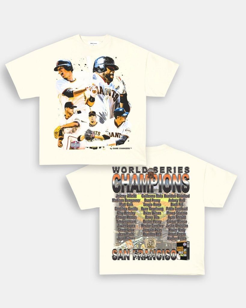 2012 WORLD SERIES CHAMPS - GIANTS TEE - [DS] Style001