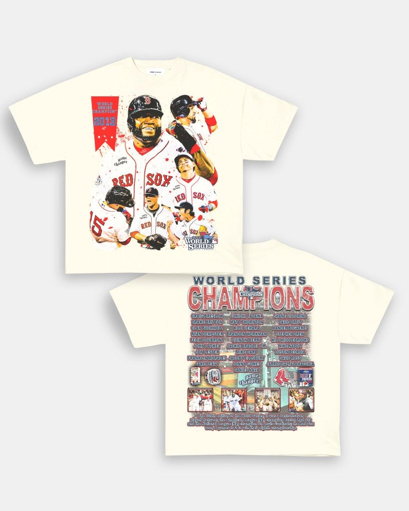 2013 WORLD SERIES CHAMPS - RED SOX TEE - [DS] Style001