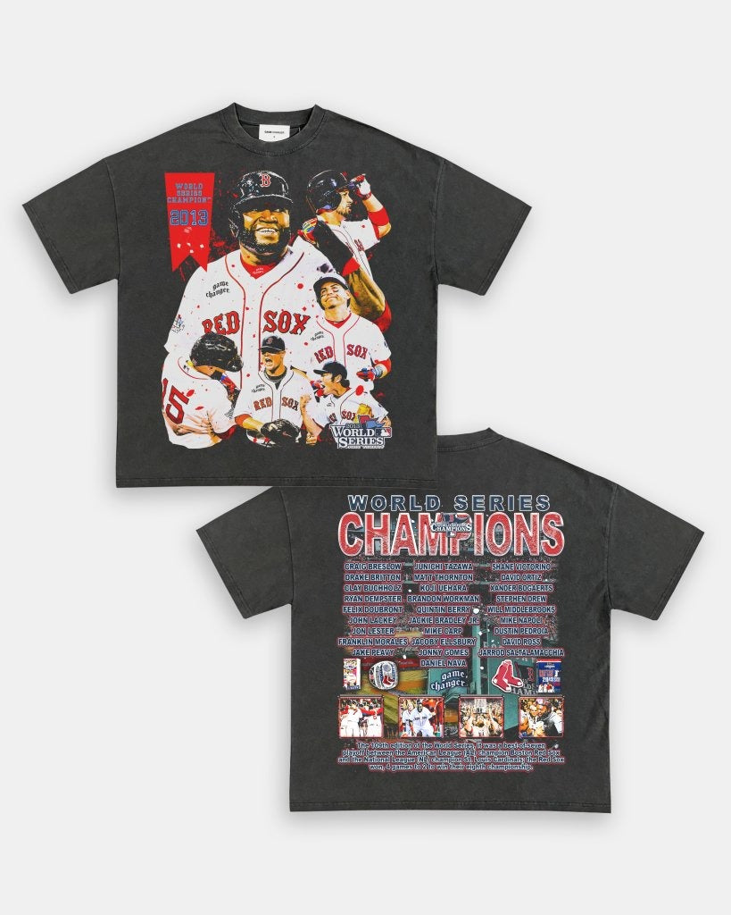 2013 WORLD SERIES CHAMPS - RED SOX TEE - [DS] Style001