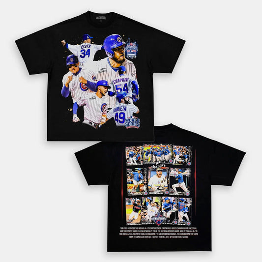 2016 WORLD SERIES CHAMPS - CUBS TEE - DS Style001