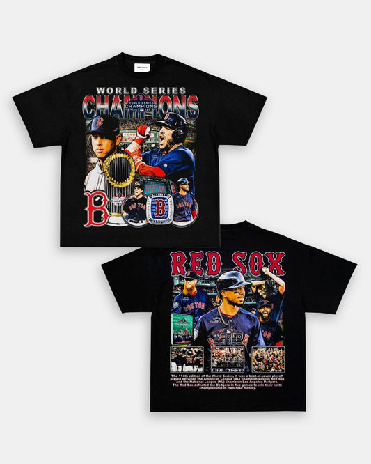 2018 WORLD SERIES CHAMPS - RED SOX TEE - [DS] Style001