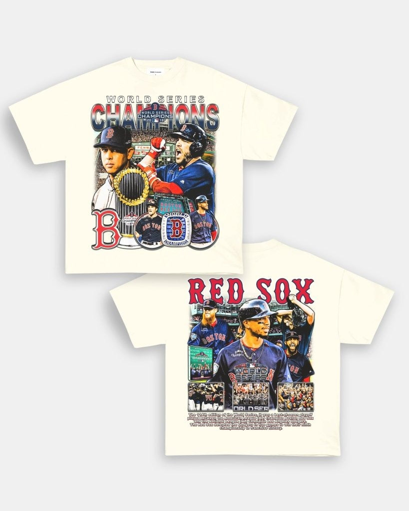 2018 WORLD SERIES CHAMPS - RED SOX TEE - [DS] Style001