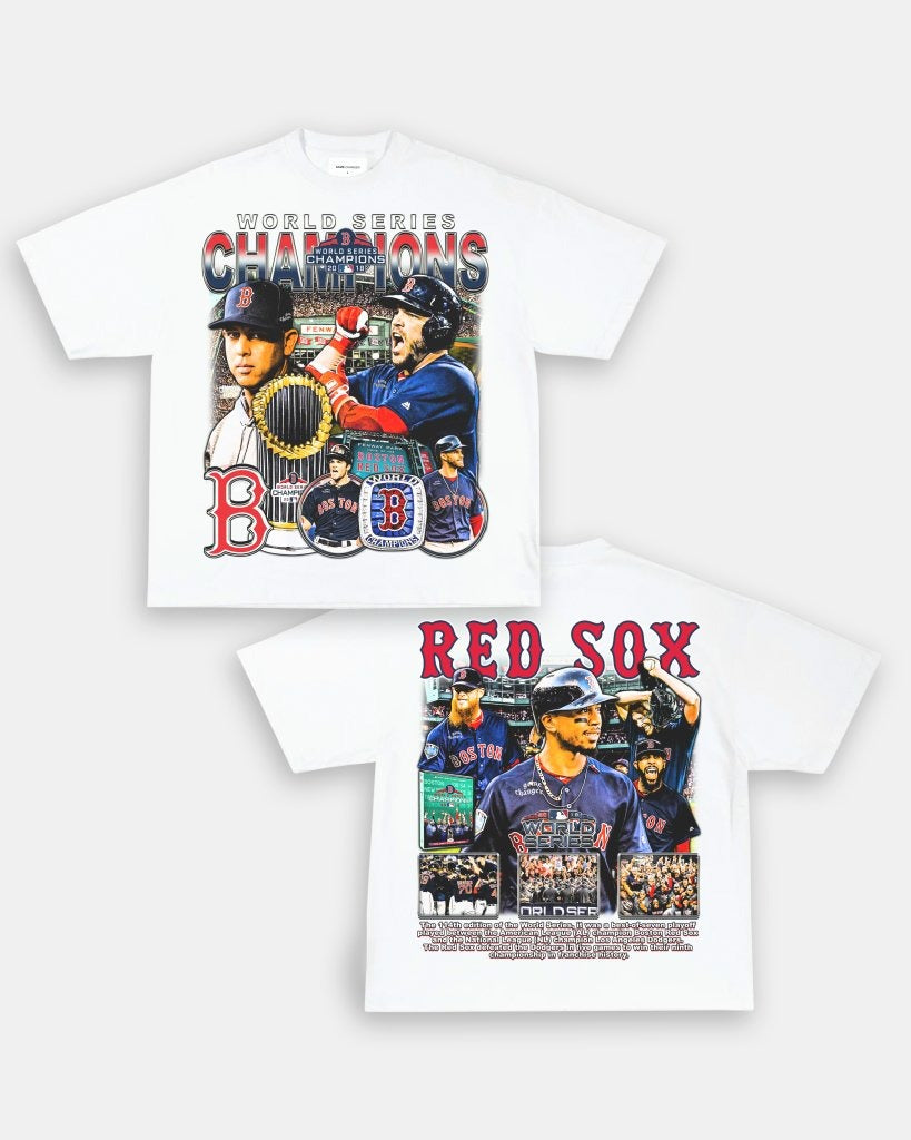 2018 WORLD SERIES CHAMPS - RED SOX TEE - [DS] Style001