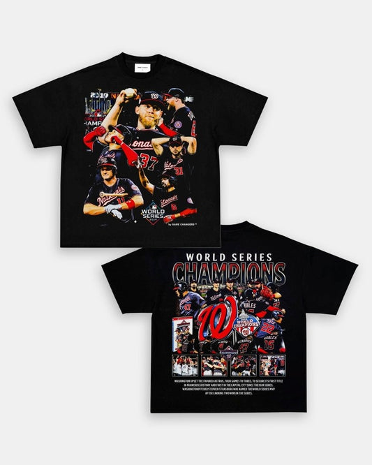 2019 WORLD SERIES CHAMPS - NATIONALS TEE - [DS] Style001