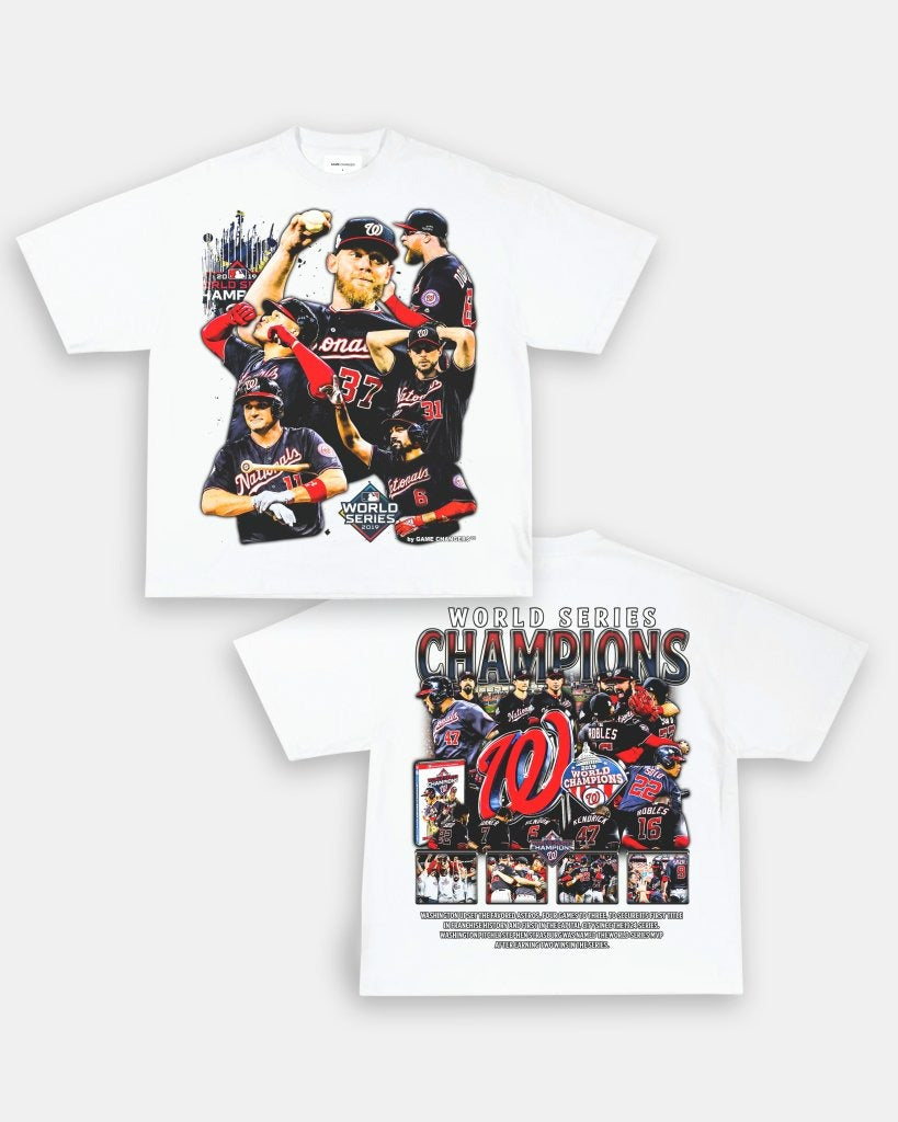 2019 WORLD SERIES CHAMPS - NATIONALS TEE - [DS] Style001