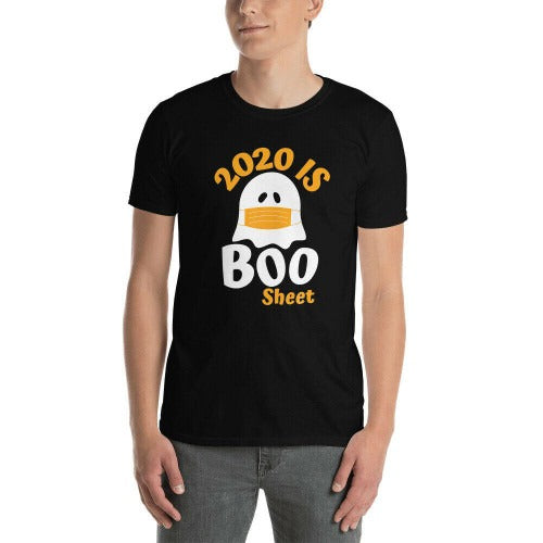 2020 Boo Sheet Ghost In Mask Halloween Man's T-Shirt Tee
