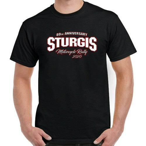 2020 Sturgis Motorcycle Rally 80Th Aniversary Man's T-Shirt Tee