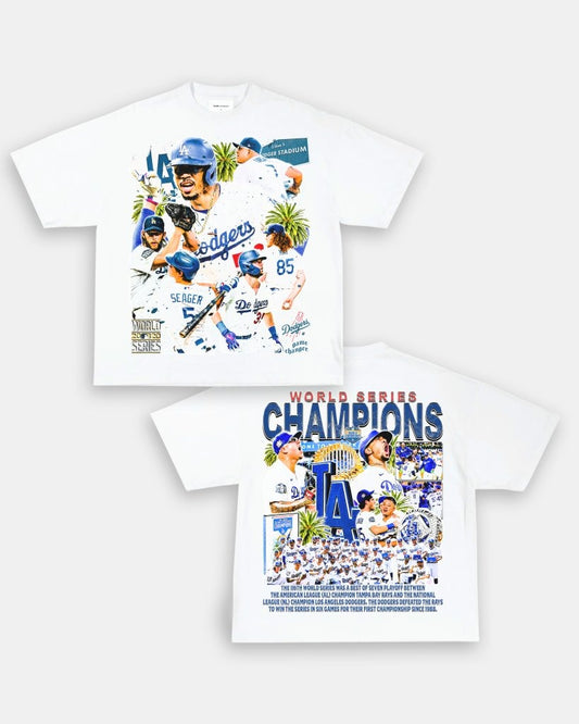 2020 WORLD SERIES CHAMPS - DODGERS TEE - [DS] Style001