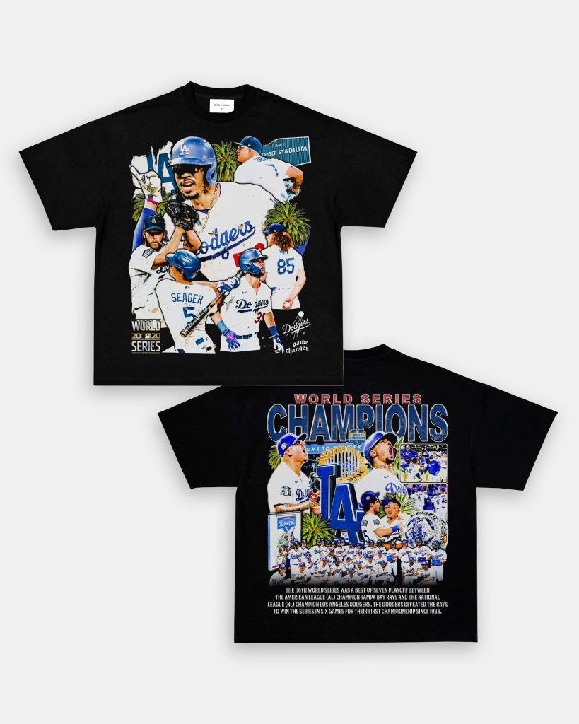 2020 WORLD SERIES CHAMPS - DODGERS TEE - [DS] Style001