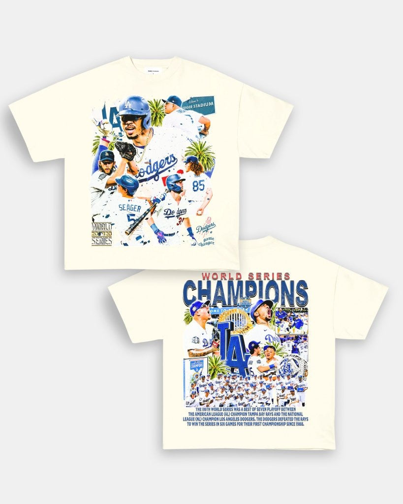 2020 WORLD SERIES CHAMPS - DODGERS TEE - [DS] Style001