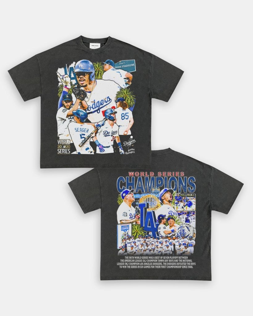2020 WORLD SERIES CHAMPS - DODGERS TEE - [DS] Style001