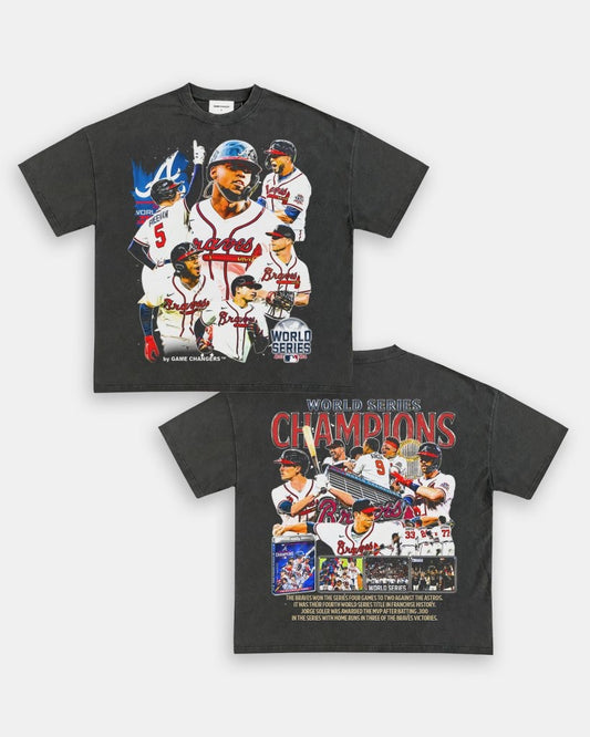 2021 WORLD SERIES CHAMPS - BRAVES TEE - [DS] Style001