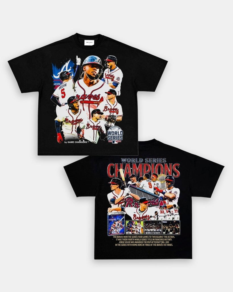 2021 WORLD SERIES CHAMPS - BRAVES TEE - [DS] Style001