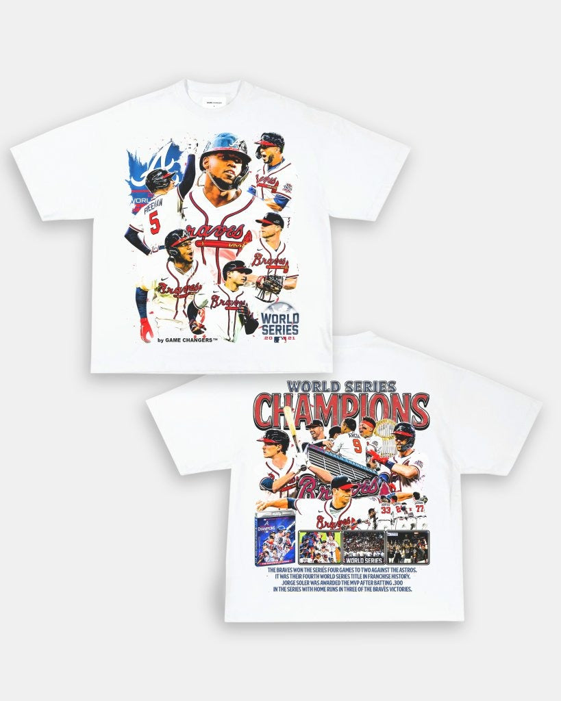 2021 WORLD SERIES CHAMPS - BRAVES TEE - [DS] Style001