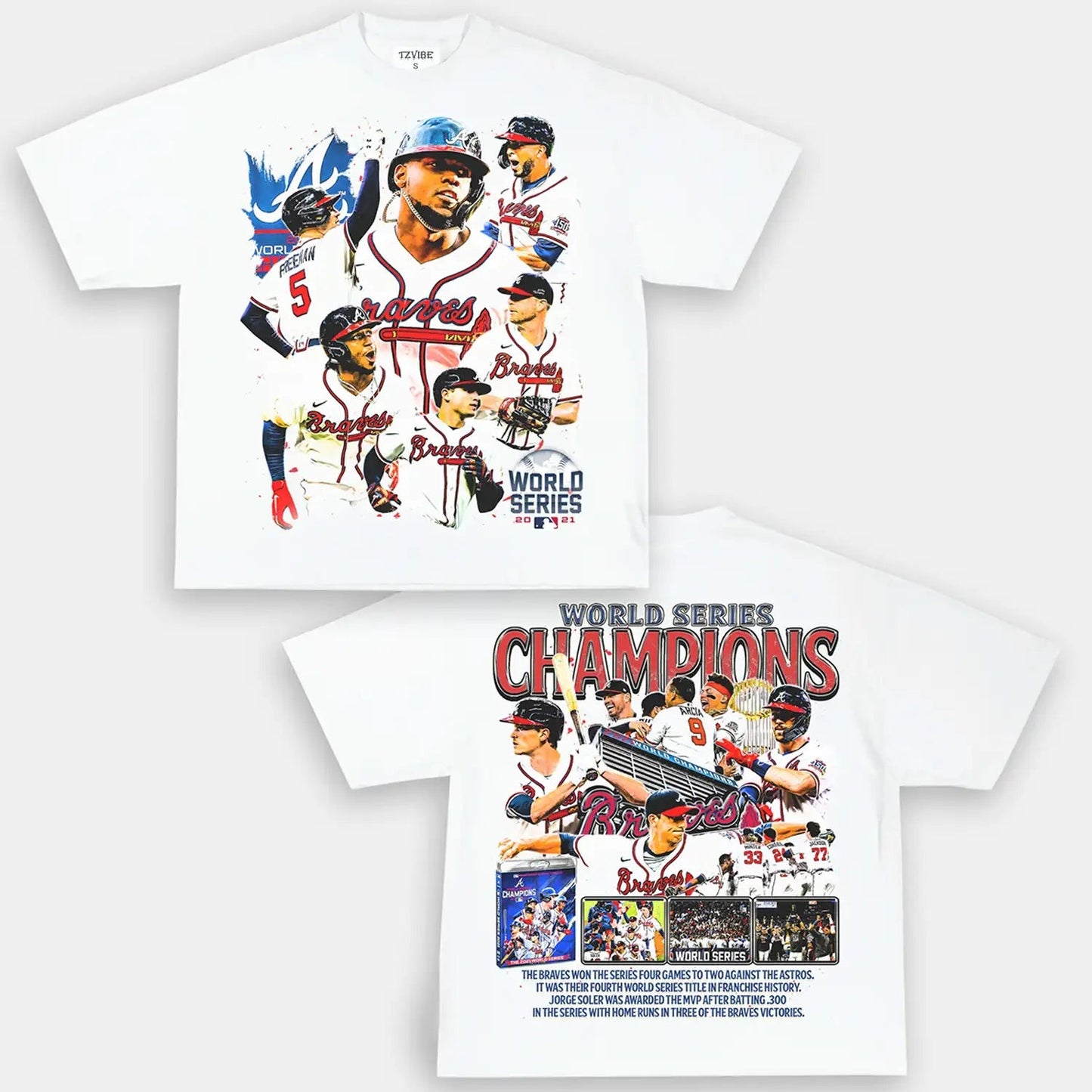 2021 WORLD SERIES CHAMPS - BRAVES TEE - DS