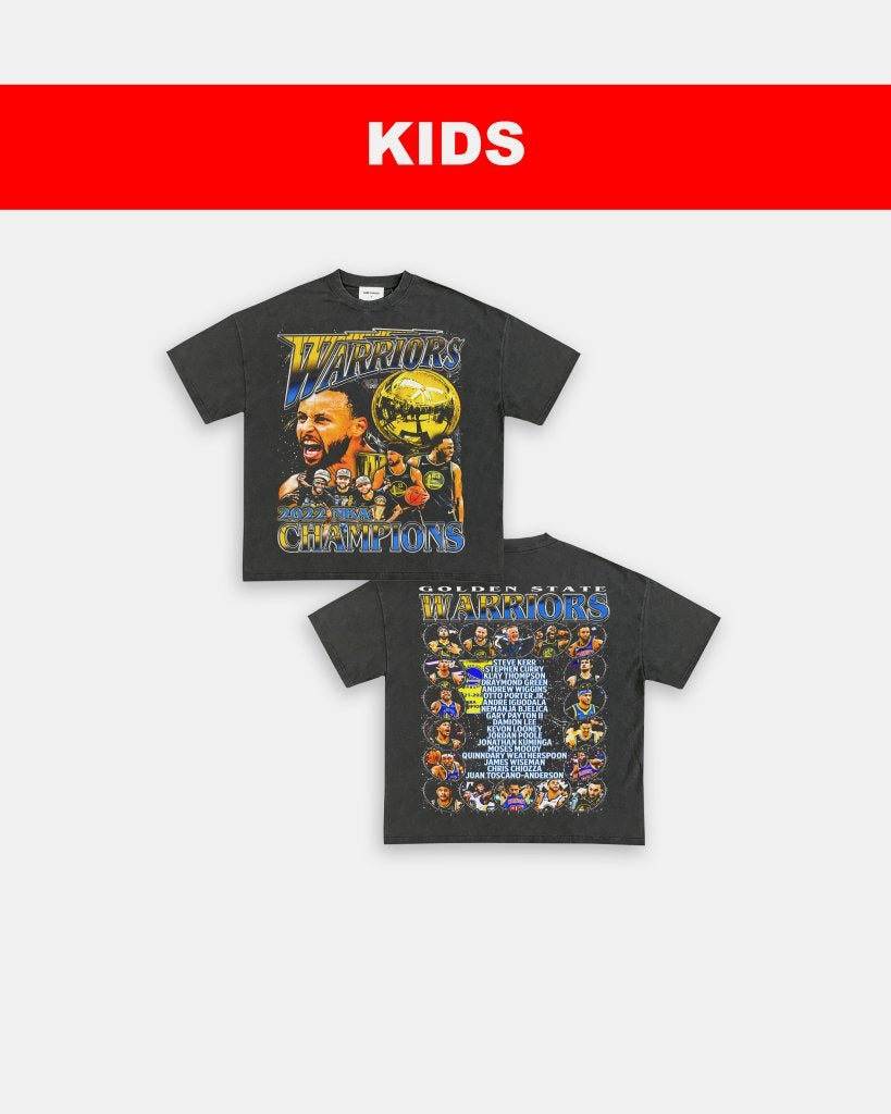 2022 NBA CHAMPIONS DS - KIDS TEE - [DS]