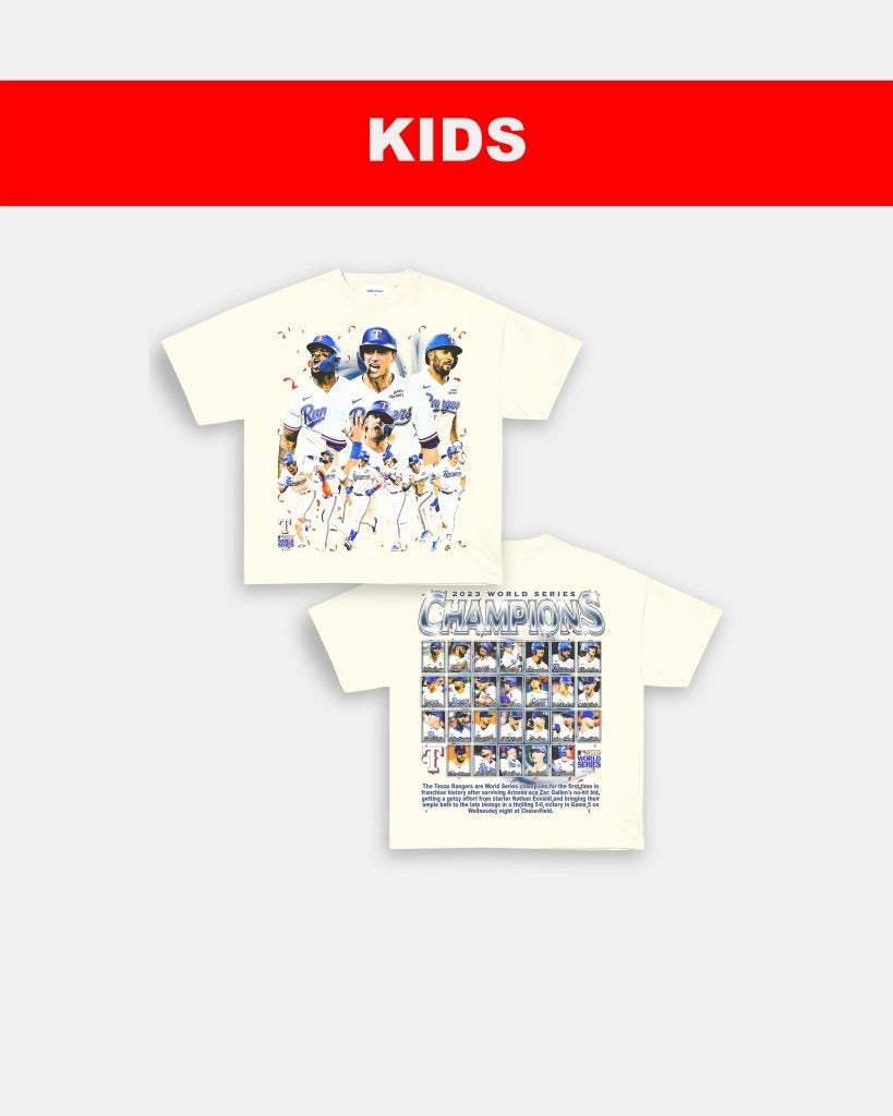 2023 WORLD SERIES CHAMPS - KIDS TEE - [DS]