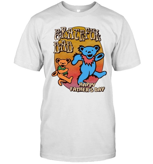 2024 Grateful Dad Happy Father's Day T-shirt