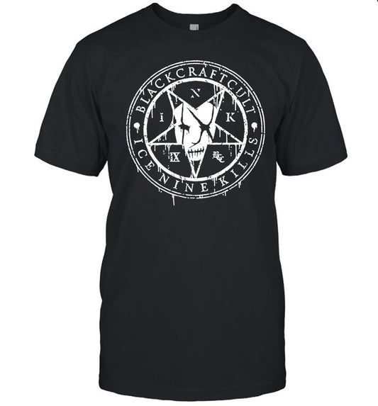 2025 INK Distressed Pentagram T Shirt