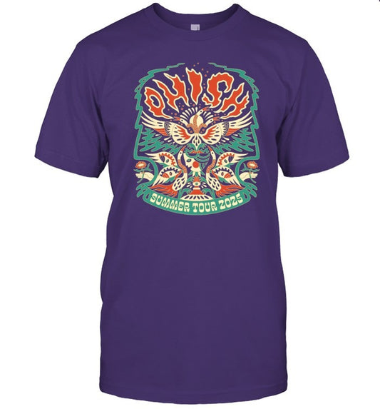 2025 Limited Phish Summer Tour July 2025 T Shirt