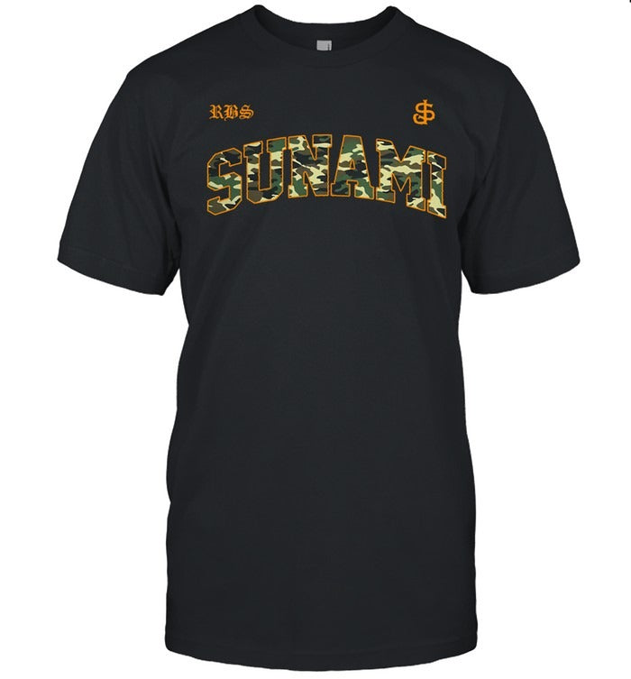 2025 Limited T Shirt Sunami Varsity Camo